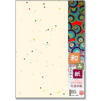 和み紙 B5 七夕 とりのこ 20枚 ナ-758