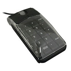 楽TEN MOUSE テンキー付きUSB接続光学マウス 黒 RAKUTEN-MOUSE-BK