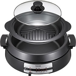 種類豊富な品揃え ヨドバシ.com - HGN-6H-K（ブラック グリル鍋 TOSHIBA 東芝 電磁調理器