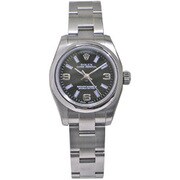 OYSTER PERPETUAL(オイスター パーペチュアル)ブラック369 ブルーインデックス 自動巻き レディース 並行輸入品 176200
