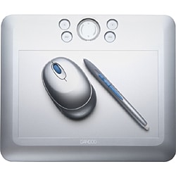 Bamboo Fun USB接続 A5ワイド型ペンタブレット シルバー CTE-650/S0