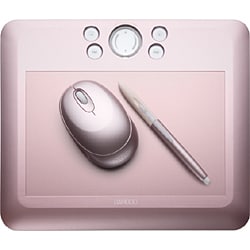Bamboo Fun USB接続 A5ワイド型ペンタブレット ピンク CTE-650/P0