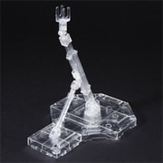 アクションベース1 クリア [ガンプラの飾り台]
