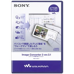WMS-NWIC31 [ウォークマン用 ビデオ・フォト変換/転送ソフトウェア（パッケージ版）] Image Converter 3 Ver.3.1
