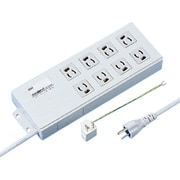 パソコン連動タップ ボックス形状 3P 8個口 2m TAP-RE2MN