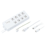 USB連動タップ 3P 8個口 2m TAP-RE2UN