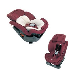 エールベベ・ズット 3スタイル CL AM692 （ワインレッド） [新生児～7歳頃用 チャイルドシート]