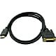 HDMI to DVI変換ケーブル 2m PL-HDDV02-SP