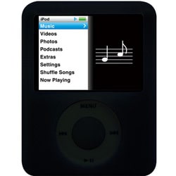 TR-SCNN3-BK （ブラック） [iPod nano 3rd 用 シリコンケース]