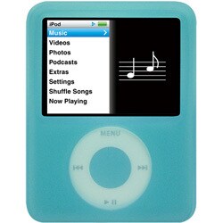 TR-SCNN3-BL （ブルー） [iPod nano 3rd 用 シリコンケース]
