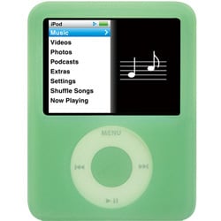 TR-SCNN3-GR （グリーン） [iPod nano 3rd 用 シリコンケース]