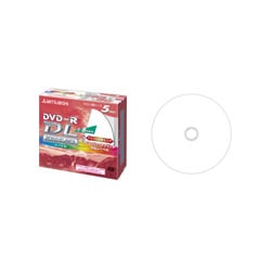 データ用DVD-R 片面2層 8.5GB 8倍速 5枚 DHR85HP5