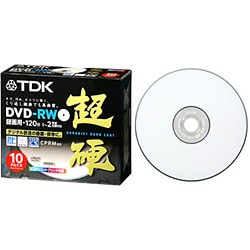 DRW120HCDPA5S [録画用DVD-RW 120分 1-2倍速対応 5枚パック インクジェットプリンタ対応 CPRM対応] 「超硬」
