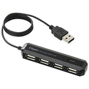 USB2.0ハブ 4ポート ブラック UH-2214SBK