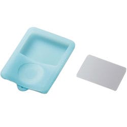 AVD-SCA3NBU (ブルー) [3rd iPod nano用保護フィルム付きシリコンケース]
