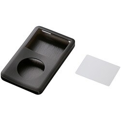 AVD-SCA6G8BK  (ブラック) [iPod classic 80GB用 シリコンケース 液晶保護フィルム付]