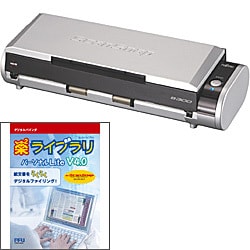 ScanSnap S300 楽2ライブラリ パーソナル Lite V4.0 セットモデル FI-S300-SR