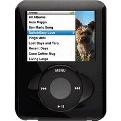 BlackBiscuit iPod nano 3rd SE-BS-BK