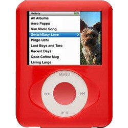 Biscuit iPod nano 3G/RubyRed SE-BS-RD