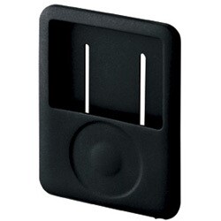 PDA-IPOD29BK (ブラック) [iPod nano 3rd用 シリコンケース]