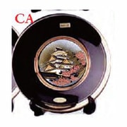 No.MTC28 BCA [8 彫金額皿 黒]