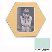 ハニマット L判 角タテ ペールブルー