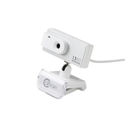 USB2.0接続 130万画素ウェブカメラ Mac＆PS3対応 ホワイト UVCA130AFWH