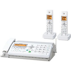 普通紙FAX（子機2台） UX-D17CW（ホワイト系） fappy（ファッピィ）