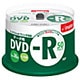 DVD-R 4.7GB 1～16倍速対応 インクジェットプリンタ対応ホワイトワイドレーベル 50枚入 DVD-R4.7PWBX50SL