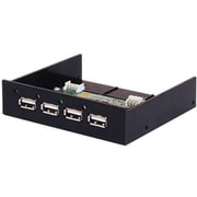 HUB-01BK [3.5インチベイ内蔵 USBハブ 4ポート]