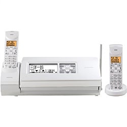普通紙FAX（子機2台） SFX-DW71-W（プレミアムホワイト）