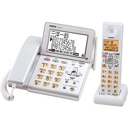 ヨドバシ.com - サンヨー SANYO 電話機(子機1台) TEL-DJ8-W ヨドバシ.com - サンヨー SANYO 電話機(子機1台) TEL-DJ8-W