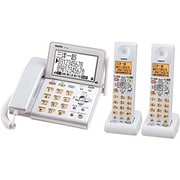 電話機（子機2台） TEL-DJW8-W（クリーミーホワイト）
