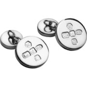 CUFF/C-SS [カフス Cufflinks Round With Chain Feature Hallmark]