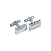 PN168-SS [カフス Flat Ingot Cufflinks]
