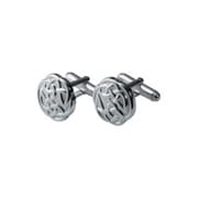 CUFF/M CE-SS [カフス Cufflinks Celtic Round With Post - Scottish Hallmark]