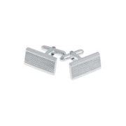 PN281-SS [カフス Rectangular Engraved Cufflinks]