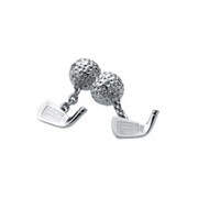 PN123-SS [カフス Golf Club And Ball Cufflinks]