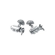 PN124-SS [カフス Golf Bag And Ball Cufflinks]