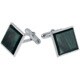 PN291-SS [カフス Black mother of pearl Cufflinks]