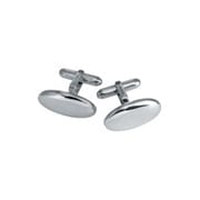 CUFF/O-SS [カフス Cufflinks Cushioned Oval With Post]