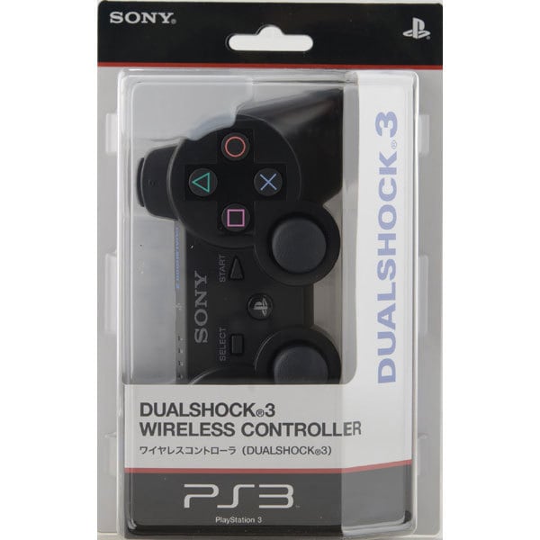 ワイヤレスコントローラ DUALSHOCK3 ブラック CECH-ZC2J [PS3用]