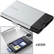 19＋7メディア対応 カードリーダライター ブラック MR-C12BK