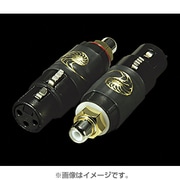 RCA/XLR変換アダプターFタイプ RCA/XLR F2