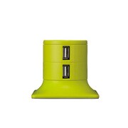 LAUNCH USB2.0ハブ 4ポート バスパワー専用 Lime Green PH-D4-LG