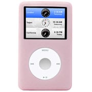 iPod classic 80/120GB用シリコンケース ピンク BONE CLASSIC WRAP CL07021-1P