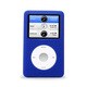 iPod classic 80/120GB用シリコンケース ブルー BONE CLASSIC WRAP CL07021-1B
