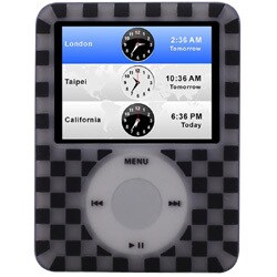 NA307011-BK （ブラック） [iPod nano 3rd用 シリコンケース] BONE NANO3 CUBE