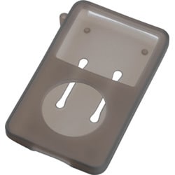 GH-CA-IPODC8K （ブラック） [iPod classic 80GB、iPod 5G 30GB用 シリコンケース]