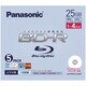 録画用BD-R Ver.1.2 1-4倍速 25GB 5枚 インクジェットプリンタ対応 LM-BR25LAW5